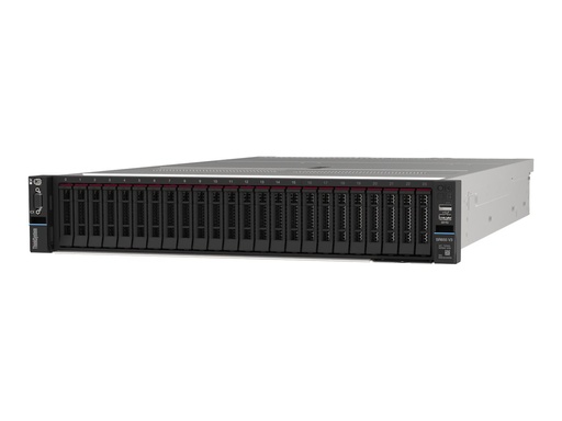 [7D9EA00REA] Lenovo ThinkSystem SR655 V3 7D9E - Server - Rack-Montage - 2U - 1-Weg - 1 x EPYC 9254 / 2.9 GHz - RAM 64 GB - SAS - Hot-Swap 6.4 cm (2.5")