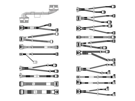 [4X97A86419] Lenovo Speicherkabelkit - für 3,5" Chassis