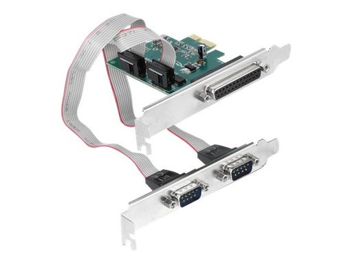 [90413] Delock Adapter Parallel/Seriell - PCIe 1.1 Low-Profile