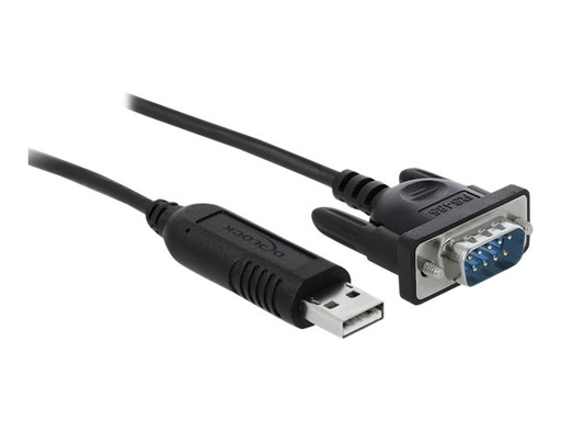 [66283] Delock Kabel seriell - USB (M) zu DB-9 (M)