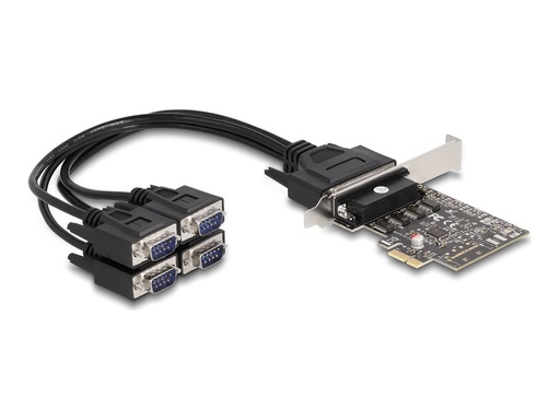[66324] Delock Serieller Adapter - PCIe 2.0 Low-Profile
