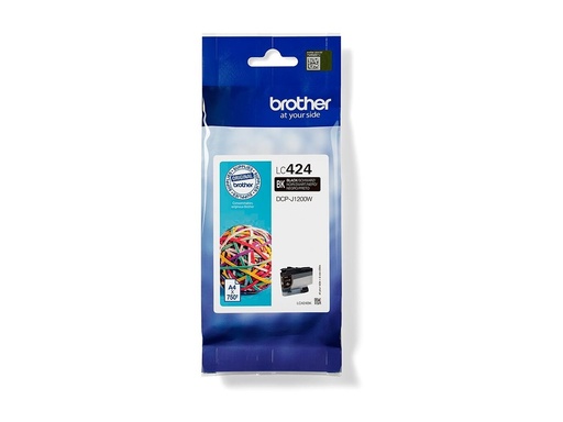 [LC424BK] Brother LC424BK - Schwarz - original - Tintenpatrone