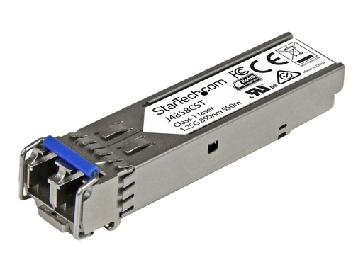 [J4858CST] StarTech.com Startech Gigabit LWL SFP Transceiver Modul - HP J4858C kompatibel - MM LC mit DDM - 550m - 1000Base-SX - SFP (Mini-GBIC)-