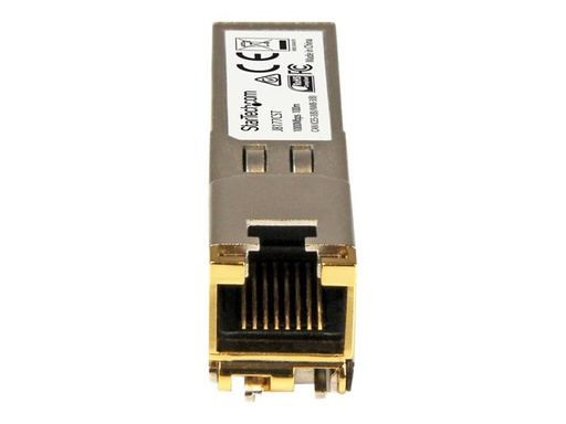 [J8177CST] StarTech.com Gigabit RJ45 Kupfer SFP Transceiver Modul - HP J8177C kompatibel - 1000Base-T - Mini-GBIC SFP - SFP (Mini-GBIC)-