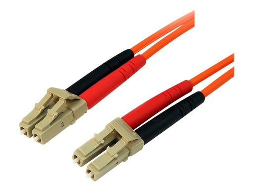 [50FIBLCLC10] StarTech.com 10m Fiber Optic Cable - Multimode Duplex 50/125 - LSZH - LC/LC - OM2 - LC to LC Fiber Patch Cable - Patch-Kabel - LC Multi-Mode (M)