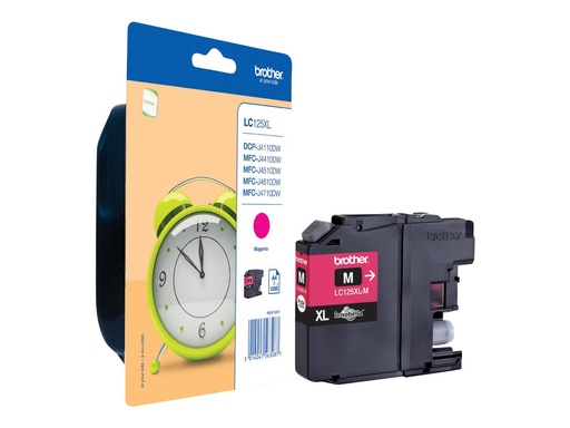 [LC125XLYBP] Brother LC125XLY - Sehr hohe Ergiebigkeit - Gelb