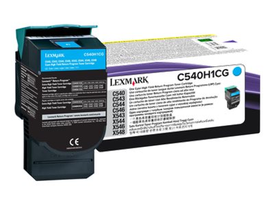 [C540H1CG] Lexmark Hohe Ergiebigkeit - Cyan - original
