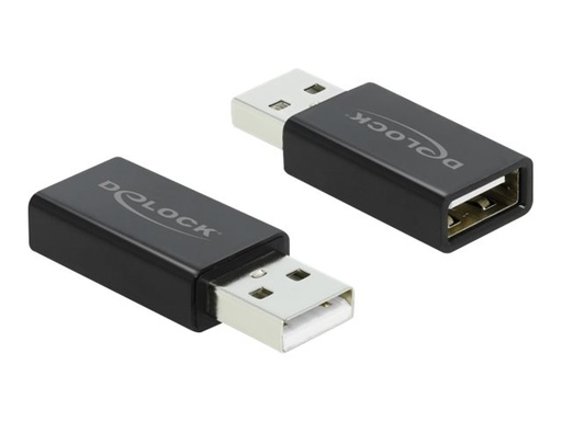 [66529] Delock USB-Datenblocker - Schwarz