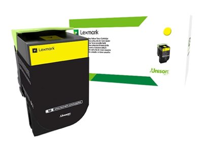 [80C2HYE] Lexmark Gelb - original - Tonerpatrone - für