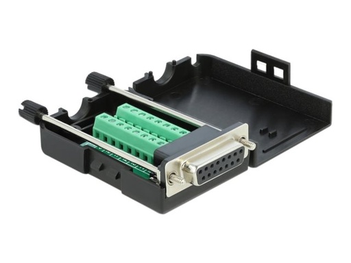 [66567] Delock VGA-Adapter - 15 pin D-Sub (DB-15) (W)