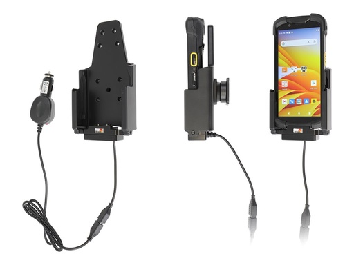 [712310] Brodit Active holder with cig-plug - Handgeräte-Ladeschale