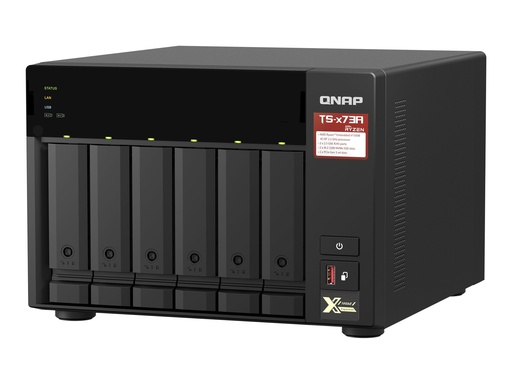 [TS-673A-8G] QNAP TS-673A - NAS-Server - 6 Schächte - SATA 6Gb/s