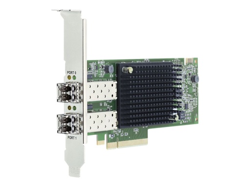 [4XC7A08251] Lenovo Emulex LPe35002 32Gb 2-port PCIe Fibre Channel Adapter - Hostbus-Adapter - PCIe 4.0 x8 Low-Profile - 32Gb Fibre Channel Gen 7 (Short Wave)