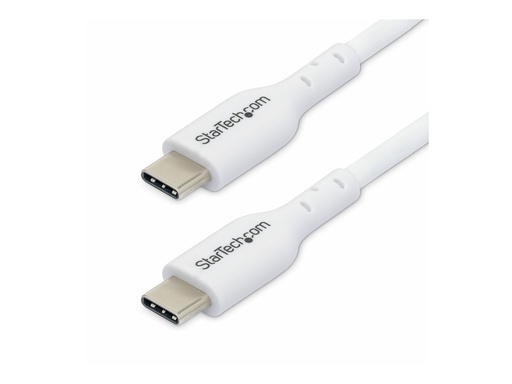 [USB2CC3MWHE] StarTech.com 3m USB-C Schnellladekabel, USBC Laptop Ladekabel 60W PD,Weiß - USB-Kabel - 24 pin USB-C (M)