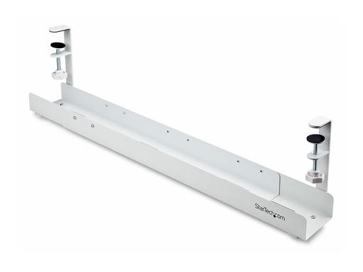 [CALW-DESK-CABLE-TRAY] StarTech.com Under Desk Cable Management Tray, Clamp-on Installation