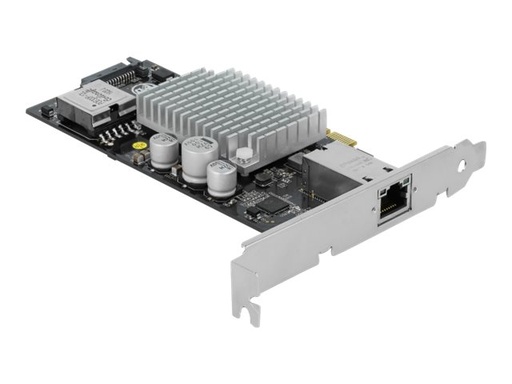 [90434] Delock PCI Express Card to 1 x 10GBase-T LAN PoE+ RJ45 - Netzwerkadapter - PCIe 3.0 x4 - 10Gb Ethernet (PoE+)
