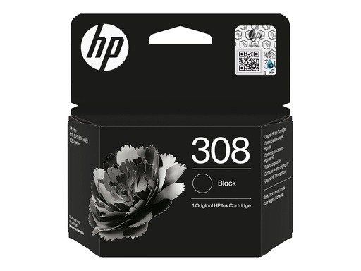 [7FP21UE#SE1] HP 308 - Schwarz - original - Box - Tintenpatrone