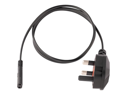 [PXTNB2SUK1M] StarTech.com 1 m GB Laptop Ladekabel, BS 1363 Stecker auf C7, 2,5A 250V, 18AWG, Schwarz, Laptop Ersatzkabel, Drucker Stromkabel, UK Laptop Stromkabel/Netztkabel - UL gelistet (PXTNB2SUK1M)