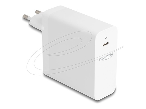 [41471] Delock Netzteil - GaN, USB-C, PD 3.1 - Wechselstrom