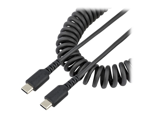 [R2CCC-50C-USB-CABLE] StarTech.com 50cm USB C auf USB C Kabel, Spiralkabel, USB C 2.0 Kabel - USB-Kabel - USB-C (M)