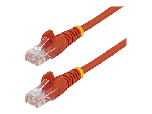 [45PAT3MRD] StarTech.com 3m Cat5e RJ45 UTP Netzwerkkabel Snagless - Cat 5e Patchkabel - Rot - Stecker / Stecker - Patch-Kabel - RJ-45 (M)