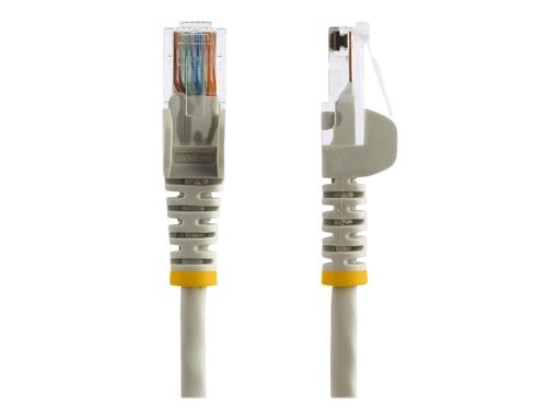 [45PAT3MGR] StarTech.com 3m Cat5e RJ45 UTP Netzwerkkabel Snagless - Cat 5e Patchkabel - Grau - Stecker / Stecker - Patch-Kabel - RJ-45 (M)