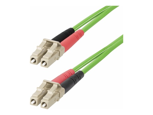 [LCLCL-25M-OM5-FIBER] StarTech.com 25m LC zu LC(UPC) OM5 Multimode Glasfaserkabel, LSZH LWL - Patch-Kabel - LC/UPC Multi-Modus (M)