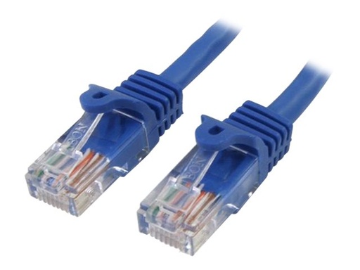 [45PAT2MBL] StarTech.com 2m Cat5e RJ45 UTP Netzwerkkabel Snagless - Cat 5e Patchkabel - Blau - Stecker / Stecker - Patch-Kabel - RJ-45 (M)