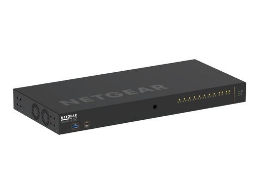 [GSM4212P-100EUS] Netgear AV Line M4250-10G2F-PoE+ - Switch - L3 - managed - 10 x 10/100/1000 (8 PoE+)