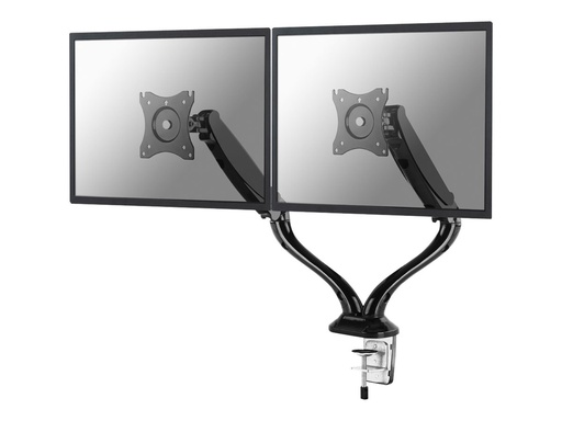 [NM-D500DBLACK] Neomounts NM-D500D - Befestigungskit - Voll beweglich - für 2 LCD-Displays - Schwarz - Bildschirmgröße: 25.4-68.6 cm (10"-27")