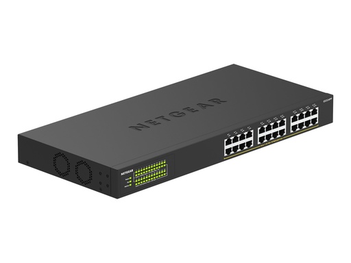 [GS324PP-100EUS] Netgear GS324PP - Switch - unmanaged - 24 x 10/100/1000 (PoE+)