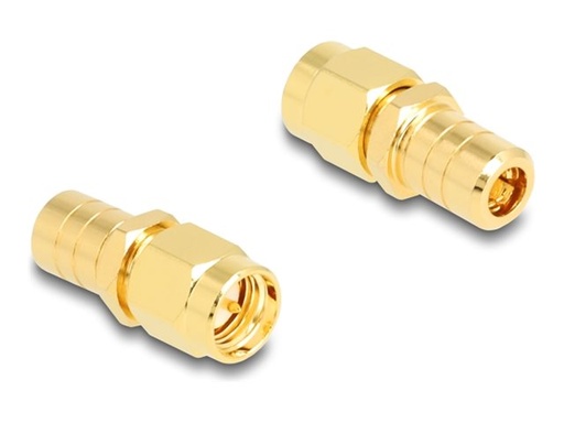 [90205] Delock Antennenadapter - SMB (S) zu SMA (S)