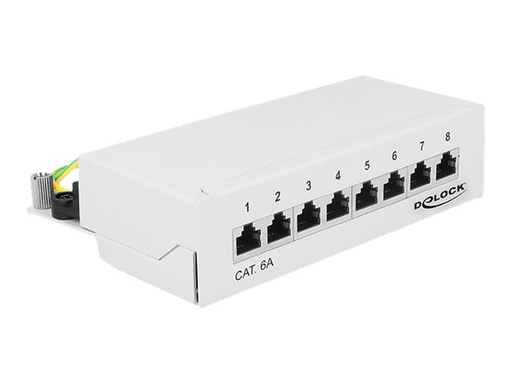 [87678] Delock Desktop - Patch Panel - geeignet für Wandmontage