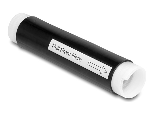 [20858] Delock Kaltschrumpfschlauch - Innenbereich, Außenbereich - 13 cm - Schwarz (Packung mit 2)