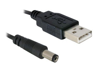 [82197] Delock Stromkabel - GS-Buchse 5,4 mm (M) zu USB (M)