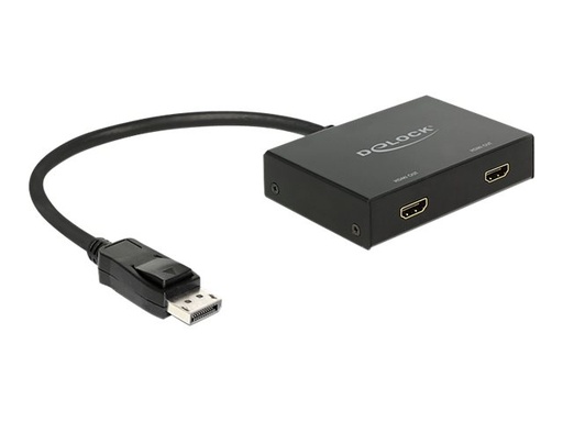 [87666] Delock Displayport 1.2 Splitter 1 x Displayport