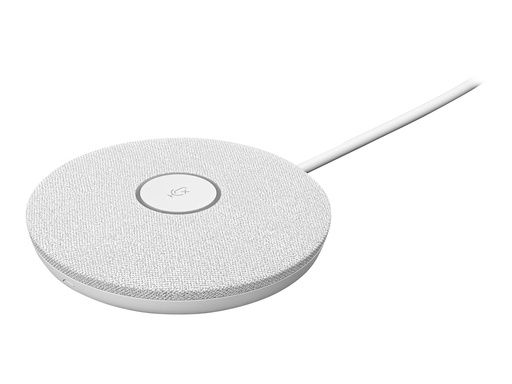 [952-000038] Logitech Rally Mic Pod - Mikrofon - weiß - Skype-zertifiziert