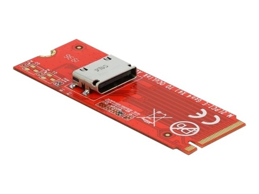 [64106] Delock Schnittstellenadapter - M.2 - M.2 NVMe