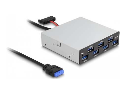 [64207] Delock Hub - 3,5", 5 Gbps - 7 x USB - Desktop