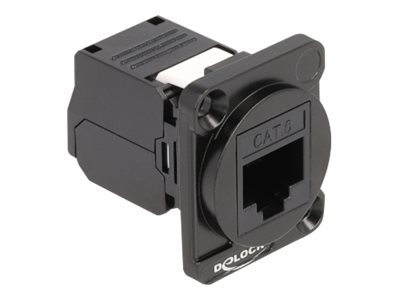 [87816] Delock D-Type - Netzwerk-Unterputzdose - RJ 45