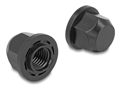 [60284] Delock Schutzkappe - M12 - Schwarz (Packung