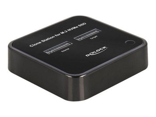 [64177] Delock SSD-Dockingstation mit Klon-Funktion Schächte: 2 - M.2 - M.2 NVMe Card - USB 3.2 (Gen 2)