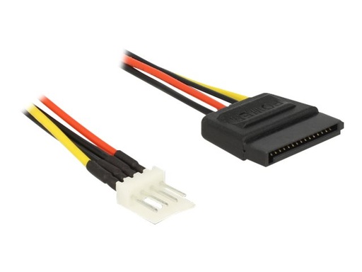 [83879] Delock Stromkabel - 4-Pin-Mini-Stromversorgungsstecker (M)