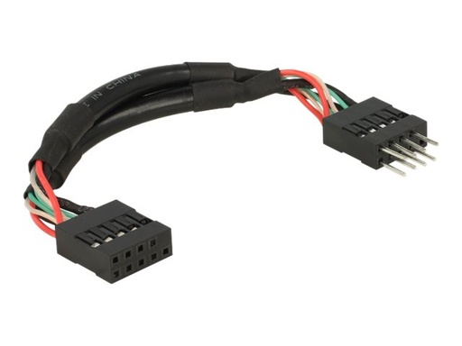 [83872] Delock USB 2.0 Pin Header - Internes USB-Kabel - 10-poliger USB-Header (W)