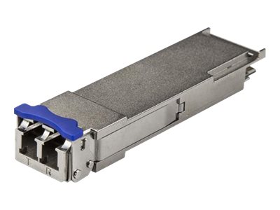 [QSFP40GLR4ES] StarTech.com QSFP40GLR4ES Transceiver Modul (QSFP Module, 40GBase-LR4Q Dell EMC kompatibel, Glasfaser, LC Single Mode mit DDM)
