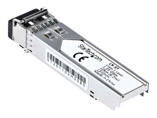 [AR-SFP-1G-LX-ST] StarTech.com AR-SFP-1G-LX-ST Transceiver Modul (SFP Module, 1000Base-LX Arista Networks kompatibel, Glasfaser, LC Single Mode mit DDM)