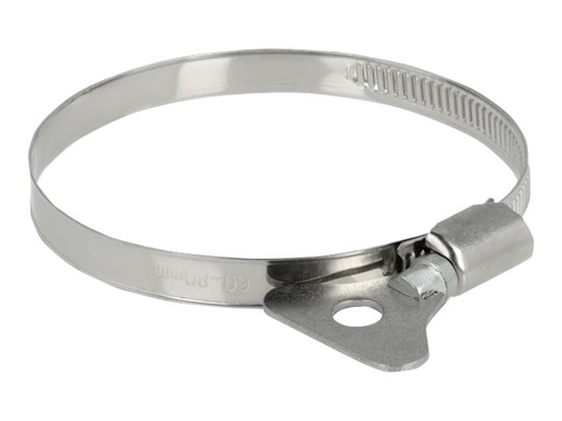 [19585] Delock Schlauchschelle - geeignet für 60 - 80 mm Schlauch (Packung mit 10)