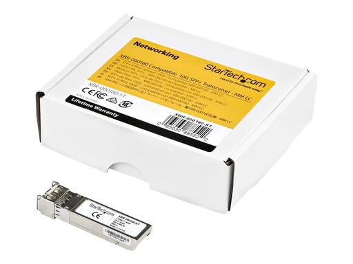 [SFP-10GBASE-LR-ST] StarTech.com SFP-10GBASE-LR-ST Transceiver Modul (SFP+ Module, 10GBase-LR Cisco kompatibel, Glasfaser, 1310nm, LC Single Mode mit DDM)