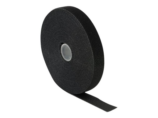 [18716] Delock Klettverschluss - 10 m - Schwarz