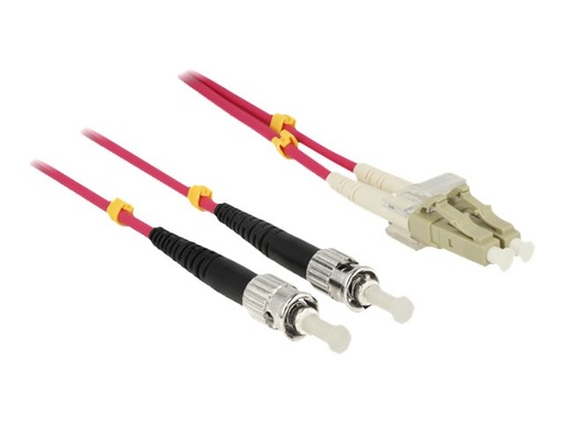 [84867] Delock Netzwerkkabel - ST multi-mode (M) zu LC Multi-Mode (M)